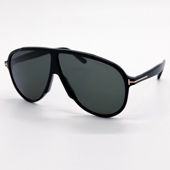 NEW TOM FORD SUNGLASSES TF1211 01N BLACK GREEN EYEWEAR FT1211 01N main image 6